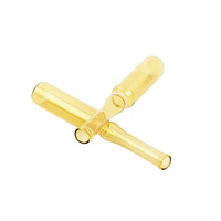 Ampoules - Fabricant Direct - Verre Transparent - Col Courbé - Étanche - Résistant aux Hautes/Basses Températures - Facile à Casser - Stérile