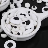Décorations de gâteaux pour Halloween : Confettis solides en forme d'œil, bonbons amusants et créatifs en forme d'œil, célèbres sur Internet, pour décorer les gâteaux et les desserts.