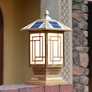 เสาไฟ LED กันน้ำสำหรับตกแต่งสวนกลางแจ้งแบบมนุษย์เสามีเซ็นเซอร์พลังงานแสงอาทิตย์ - Product Image 5