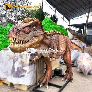 MyDino AD022 อุปกรณ์สวนสนุกจูราสสิคไดโนเสาร์ หุ่นยนต์จำลองทีเร็กซ์  ขาย - Product Image 1