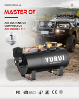 Compresseur d'air de roulement 1.9CFM Compresseur de suspension pneumatique 12v 4*4 Kit de réparation de compresseur de suspension pneumatique
