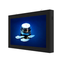 Hohe Helligkeit 2500nit Outdoor Ip65 Wasserdicht 43 "55" Zoll TV Kapazitiv Wand montage Outdoor Digital Lcd Werbe bildschirm