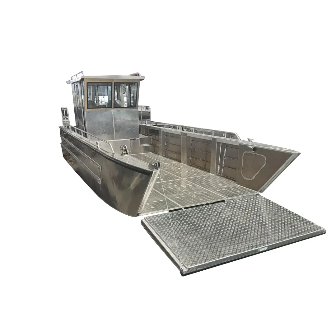 10m di alluminio cargo landing craft chiatta per la vendita