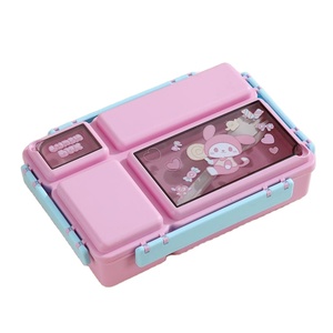 Thực phẩm lưu trữ ăn trưa box1150ml Hộp Ăn Trưa cho trẻ em thực phẩm container 4 ngăn nhựa ăn trưa <span class=keywords><strong>Box</strong></span> <span class=keywords><strong>Set</strong></span> - Product Image 1