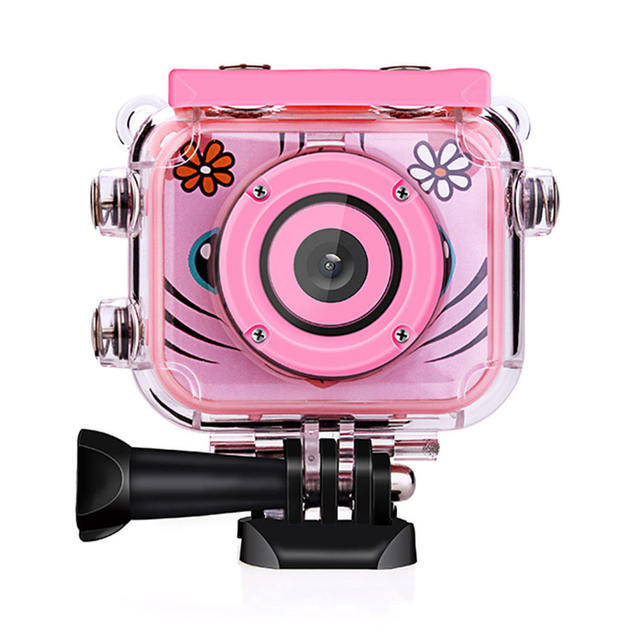 1080P HD Action Camera Underwater Sports Camera Kids 30M Waterproof Game Camera for Fishing Kids Girls Boys Toy Christmas Gift