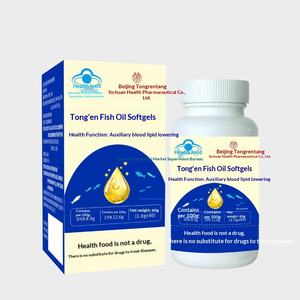 Beijing Tongrentang DHA Levertraanolie Oogbescherming voor Ouderen Softgel <span class=keywords><strong>Capsules</strong></span> - Product Image 1