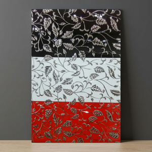 Carreaux muraux décoratifs en céramique numérique dorée et argentée, brillants et émaillés, de qualité supérieure, 300x600mm, de Morbi - Product Image 3