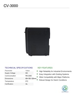 Contrôleur principal de capteur de vision Keyence CV-3000 d'occasion, double entrée caméra, Ethernet intégré, automatisation industrielle