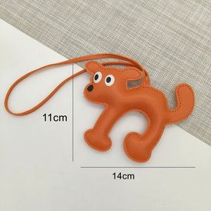 Pu <b>Leather</b> Dog Cat Pendants Keychain Ladies <b>Backpack</b> Pendant Handbag Bag Charm Parts & Accessories Key Chain Jewelry Gift - Product Image 2