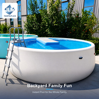 Piscine gonflable haute pression, piscine gonflable Drop Stitch de 10 cm et 15 cm pour jardin