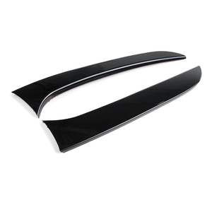 Alerón Lateral Trasero para Ventana de Coche, Plástico Negro Brillante, Fácil Instalación, para BMW Serie 1 F20 - Product Image 1