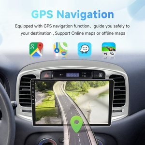 Rhythm Android Auto-DVD-Player Ersatz 9 Zoll Touchscreen GPS BT FM Langlebig für Reparaturwerkstätten für Hyundai <span class=keywords><strong>Accent</strong></span> 2006-2011 - Product Image 5