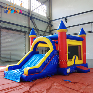 Castillo Inflable Winsun de Alta Calidad con Certificación CE, Material de PVC, Tobogán Combinado, Casa de Brinco, Resistente al Fuego, Impermeable, Fácil de Instalar, Personalizable - Product Image 3