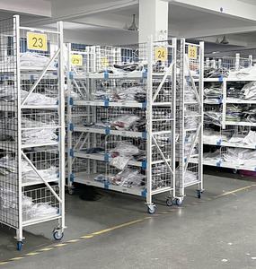 Estantes rodantes industriales de servicio mediano Estante de almacenamiento de almacén de acero - Product Image 4