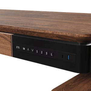 โต๊ะคอมพิวเตอร์ปรับระดับได้พร้อมไฟ LED รอบทิศทางติด JSD2-02-M2 V-Mounts สำหรับโฮมออฟฟิศ - Product Image 3