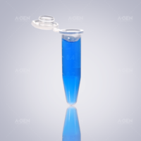 Tube de microcentrifugation en plastique de 0,6 ml, consommables de laboratoire professionnels pour les instituts de recherche, les laboratoires biotechnologiques