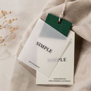 Custom Luxury Eco-friendly <b>Paper</b> Printing Product Garment Clothing Hang Tags String Labels for Clothes Brand - Product Image 1