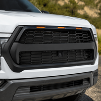 Grille avant pour Toyota Hilux Revo 2021-2024, maille noire, accessoires pour pick-up