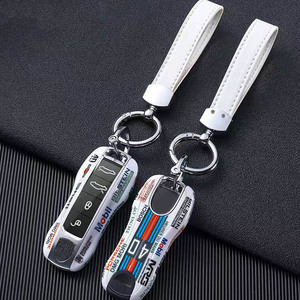 ABS Smart Car Key case Fob Cover Car Remote Auto Key <span class=keywords><strong>Shell</strong></span> Car Ac para Boxster Cayman 911 Panamera Macan para Porsche - Product Image 1