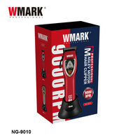 Tondeuse à cheveux WMARK NG-9010 à moteur Maglev, tondeuse en acier inoxydable 5CR15, tondeuse professionnelle pour barbier, appareils d'épilation