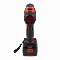 Perceuse-visseuse sans fil 21V, moteur sans balais, mandrin auto-serrant, vitesse variable, batterie Li-ion, outil de perçage électrique
