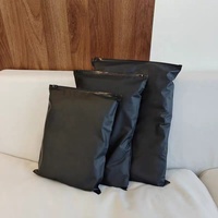 Sac de rangement CPE à fermeture éclair, toucher doux, pour draps de luxe, design personnalisé, avec logo de marque
