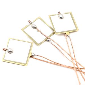 Quadratisches 13MM Piezoelektrisches Keramikblatt Messingblech 13*13MM Doppelseitiges Keramikblatt Mit Leitung Frequenz von 10KHZ - Product Image 1