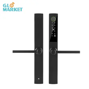 Glomarket Outdoor Waterproof Digital Fingerprint Smart Door Lock Aluminum Smart Lock