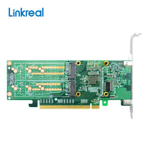 LRNV9547L-4I PCIe 3.0 x16至4端口<span class=keywords><strong>M</strong></span>.<span class=keywords><strong>2</strong></span> NVMe固态硬盘交换机适配器卡低调 - Product Image 5