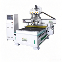 Machine de fraisage CNC 3 axes 1325 à haute rigidité pour le bois avec contrôle Mach3, moteur et composants de base à roulements