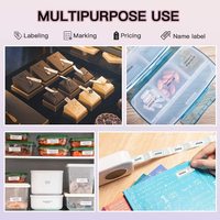 Phomemo D30 série trois papier d'imprimante d'étiquettes auto-adhésives résistant à la chaleur 6 \ 12 \ 14 \ 15mm papier d'étiquettes étanche domestique