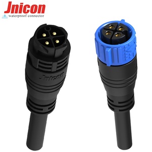 Connecteurs de batterie électrique étanches Jnicon M25 30A/300V connecteur femelle et mâle câble <span class=keywords><strong>Xlr</strong></span> 4P pour Machine haute puissance - Product Image 2