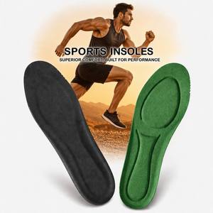 Semelles orthopédiques pour pieds diabétiques, coussinets souples, soutien de la voûte plantaire, talonnette profonde, absorption des chocs, double couche alvéolée pour hommes et femmes - Product Image 2