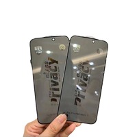 Protection d'écran de confidentialité en verre trempé anti-espion et anti-statique pour iPhone 17 16 15 14 13 12 11 Pro Max