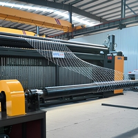 Machine à treillis métallique CNC automatique pour gabions et cages en pierre DAPU