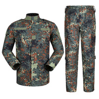 GAF Tactical Gear : Veste et Pantalon Tactiques Militaires Camouflage pour Hommes, Ensemble Uniforme