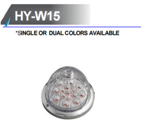 Nouvelles feux de position latéraux LED en forme de pastèque, 12V, SMD LED, feux de dégagement pour camions, voitures/remorques, rouge, ambre, blanc, violet