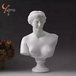 करूब सुंदर लड़की पॉप कला संगमरमर की प्रतिमा - Product Image 3