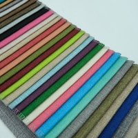 Tissu de haute qualité 100% polyester, poids moyen, tissé uni, doux, respirant, résistant à l'eau, 160 g/m², pour textiles de maison, boîtes de rangement