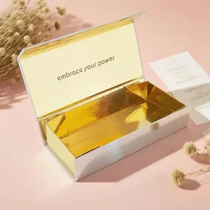 Emballages <span class=keywords><strong>de</strong></span> luxe personnalisés en carton magnétique pour parfums, emballages <span class=keywords><strong>de</strong></span> maquillage, boîtes cadeaux pliantes magnétiques, boîtes cosmétiques - Product Image 1