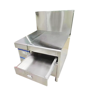 VICTORY KITCHEN <b>Gas</b> <b>Cooktop</b> Triple Burner Stainless Steel Worktable for Hotel Household Outdoor Use - Product Image 3