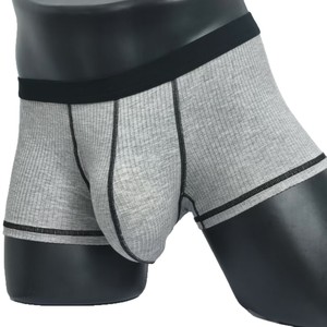 Caleçons pour hommes CELINNE, taille basse, respirants, en coton et élasthanne tricoté, sexy, avec poche 3D - Product Image 4