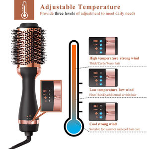 Sèche-cheveux multifonction <span class=keywords><strong>Revlon</strong></span> Sèche-cheveux en une étape Volumiseur <span class=keywords><strong>Brosse</strong></span> à air chaud - Product Image 5