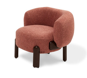 북유럽 디자이너 싱글 의자, 원목 스타일의 독창적인 거실 이탈리아 타이거 체어 라운지 발코니 라운지 의자 - Product Image 6