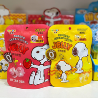 Cartoonfiguur fruitgelei snoepjes Sakura aardbei smaak zak bulk groothandel snack private label
