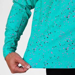 OEM осенние мужские удобные экологически чистые толстовки с цифровой печатью из полиэстера UPF50 + спортивные 1/4 пуловеры для гольфа на молнии - Product Image 5