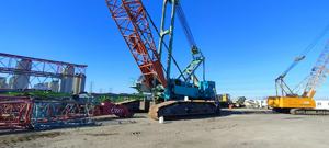 Con Luffing JIB grúas usadas hidráulicas Kobelco 300 350 Ton 7300 Crawler Crane para la venta - Product Image 3