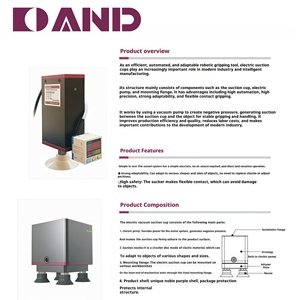 Pinzas de Vacío Eléctricas Industriales Inteligentes Airte <span class=keywords><strong>ES45</strong></span> - 02 - 24V, Capacidad de Carga de 2 kg, Fuente de Aire Libre, Manipulación Precisa - Product Image 4