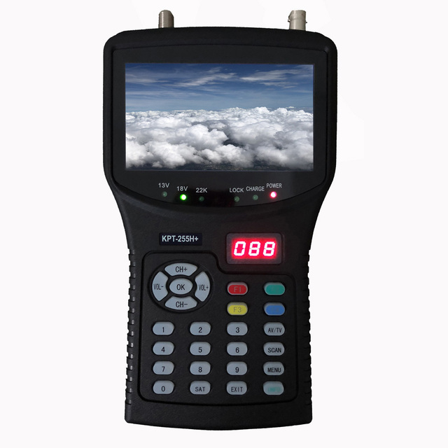 SOFTEL Digital HD Sat Finder DVB-S LCD Display Satellite TV Receiver