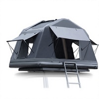 Tente gonflable pour voiture, pour camping en SUV, voyages en plein air, abri de toit, fournisseur en gros